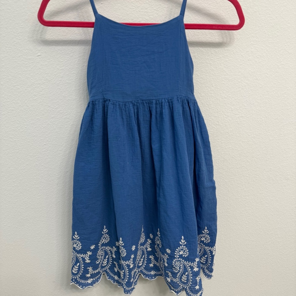 Polo Ralph Lauren Blue and White Dress